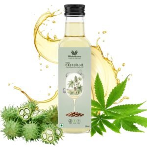 Wakeroma Cold Pressed Castor Oil For Hair Skin Eyelash And Eyebrow Care Unrefined Hexane Free Pure Arandi Tel Multipurpose Beauty Oil 100ml